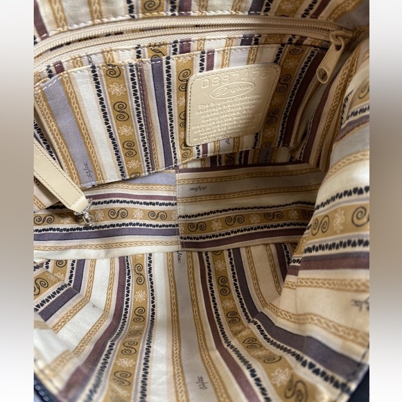 Brighton Black Pebbled Leather Hobo bag with braided leather straps - Picture 14 of 15